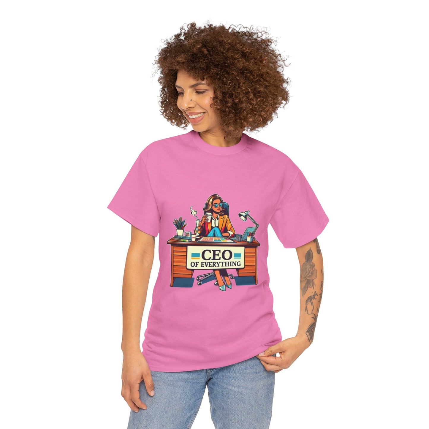 CEO of Everything T-Shirt – Funny Boss Babe Unisex Tee