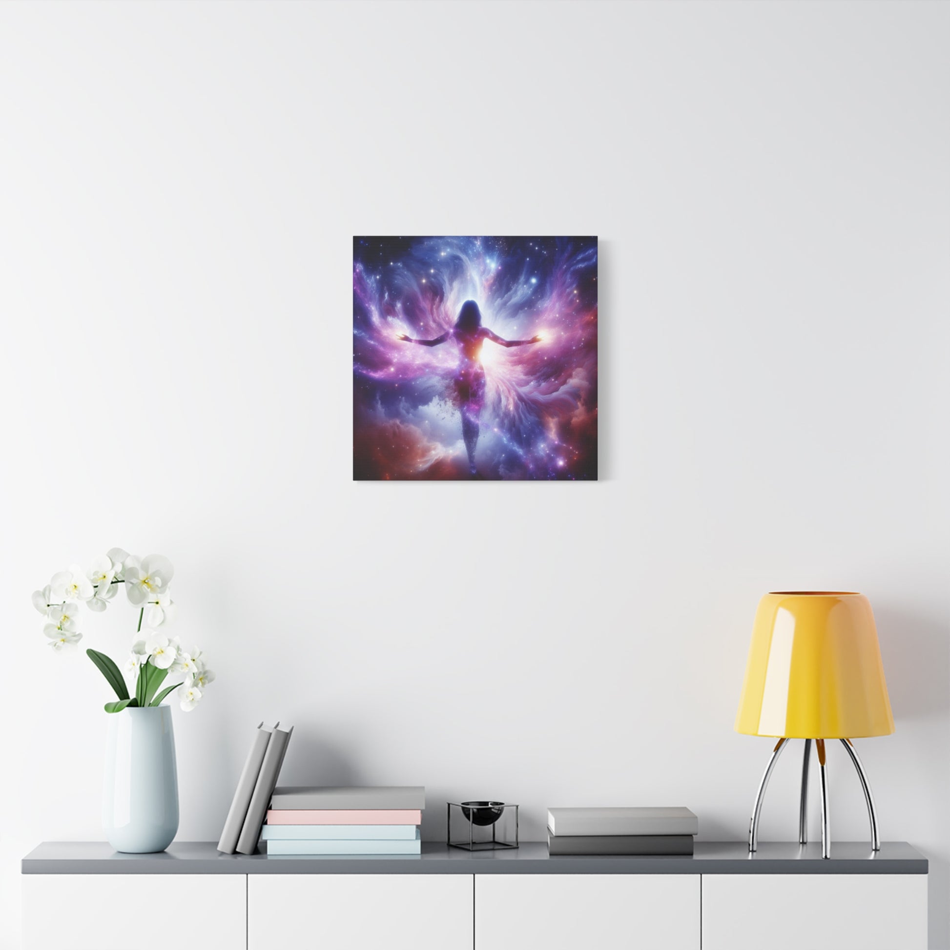 Cosmic Awakening Canvas – Mystical Galaxy Art Wall Decor - Back To Stylish