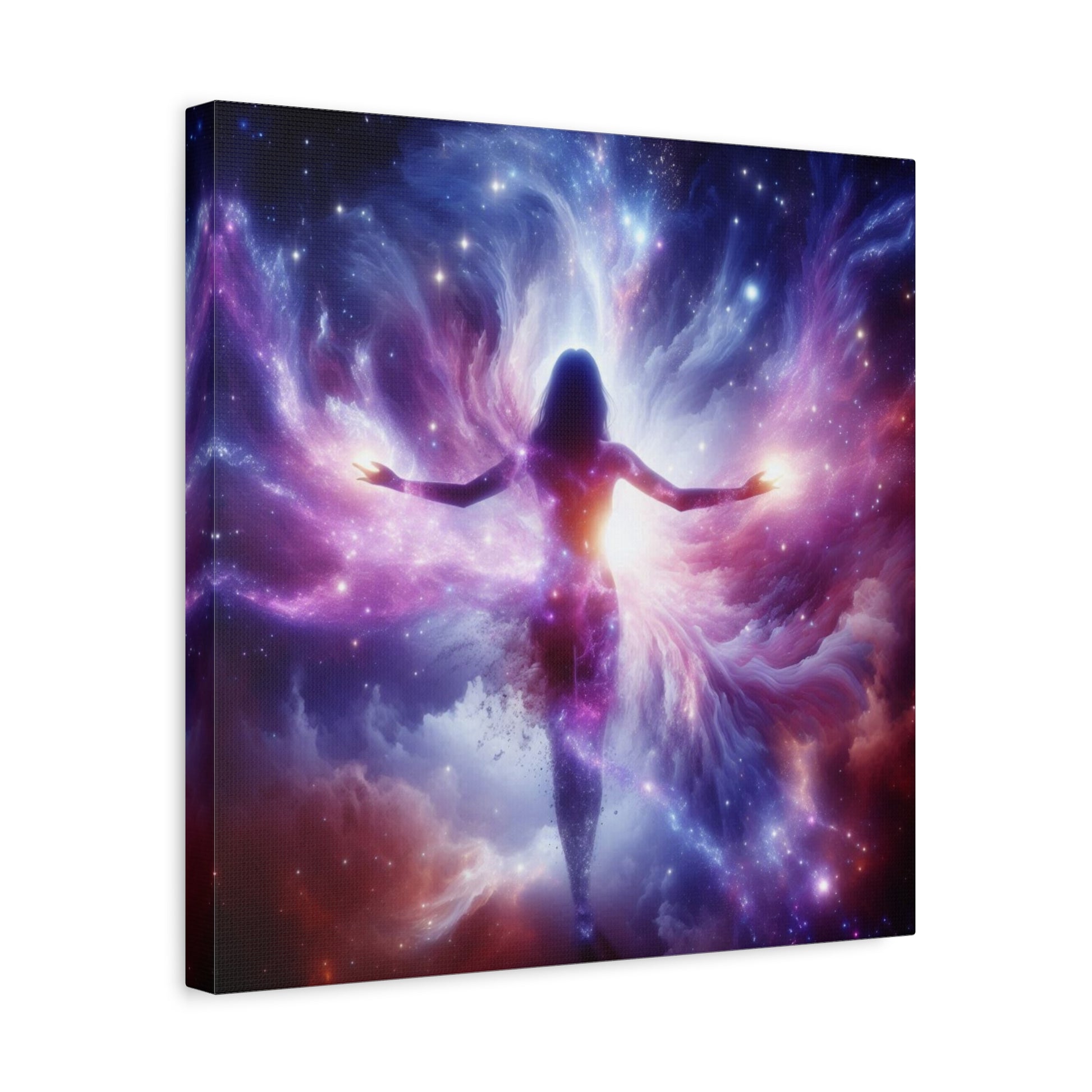 Cosmic Awakening Canvas – Mystical Galaxy Art Wall Decor - Back To Stylish