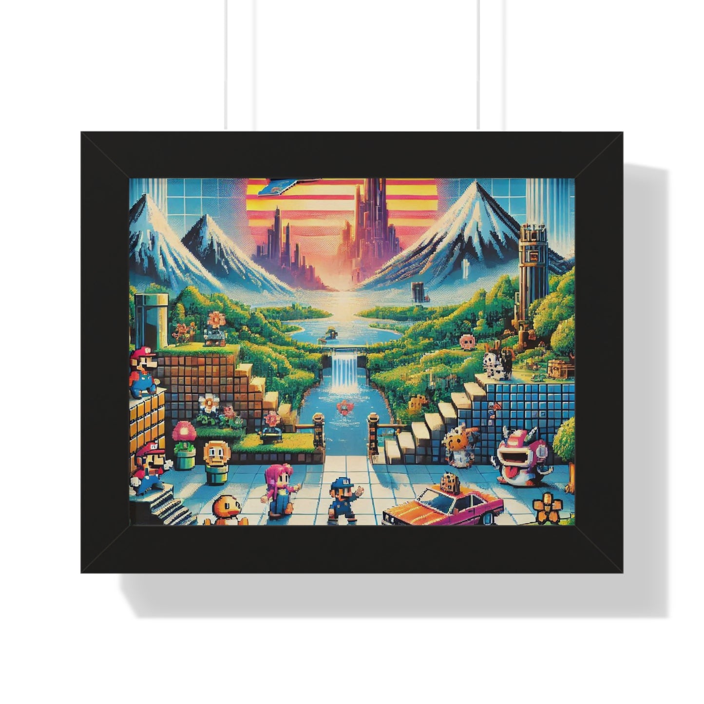 Nostalgia Wall Art – Retro-Inspired Decor for Gamers & Collectors - Back To Stylish