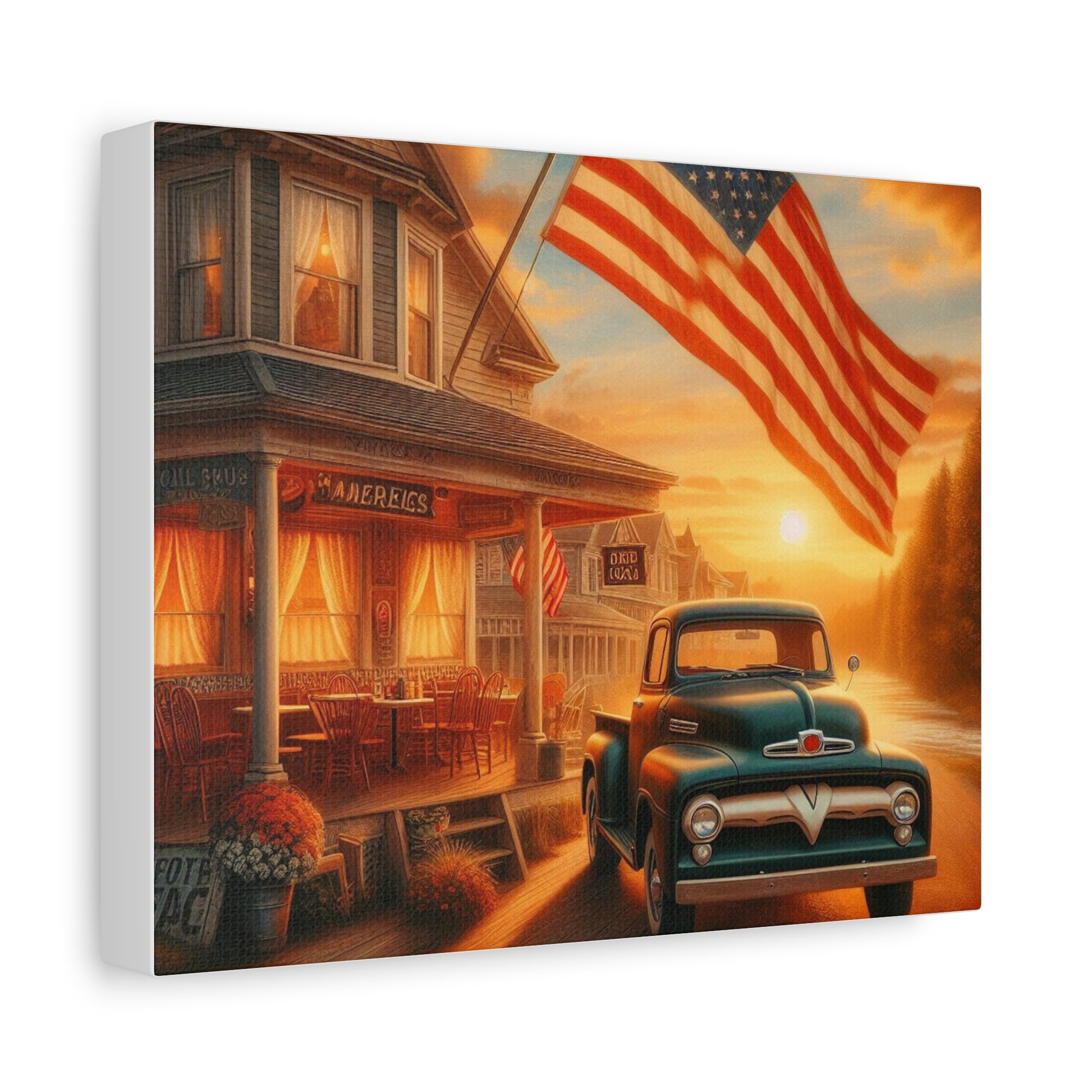 Timeless America Canvas – Classic & Patriotic Wall Art - Back To Stylish