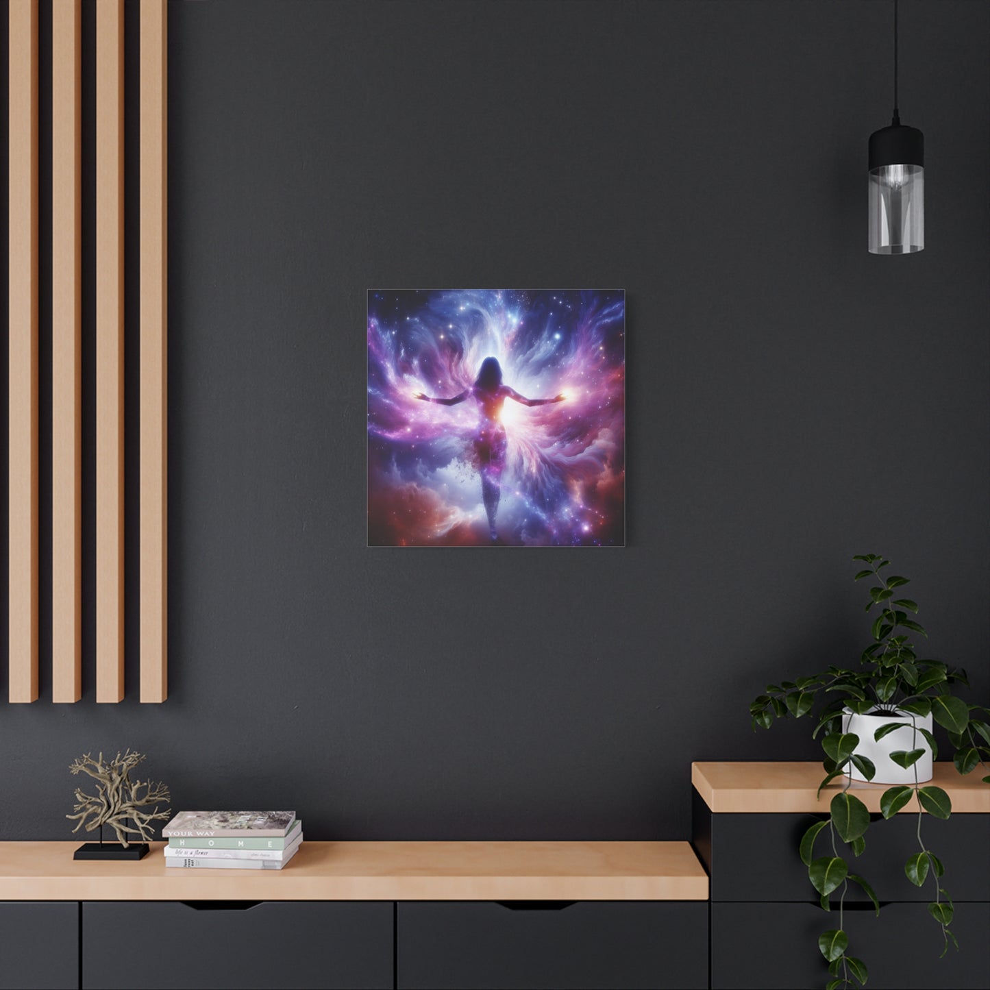 Cosmic Awakening Canvas – Mystical Galaxy Art Wall Decor - Back To Stylish