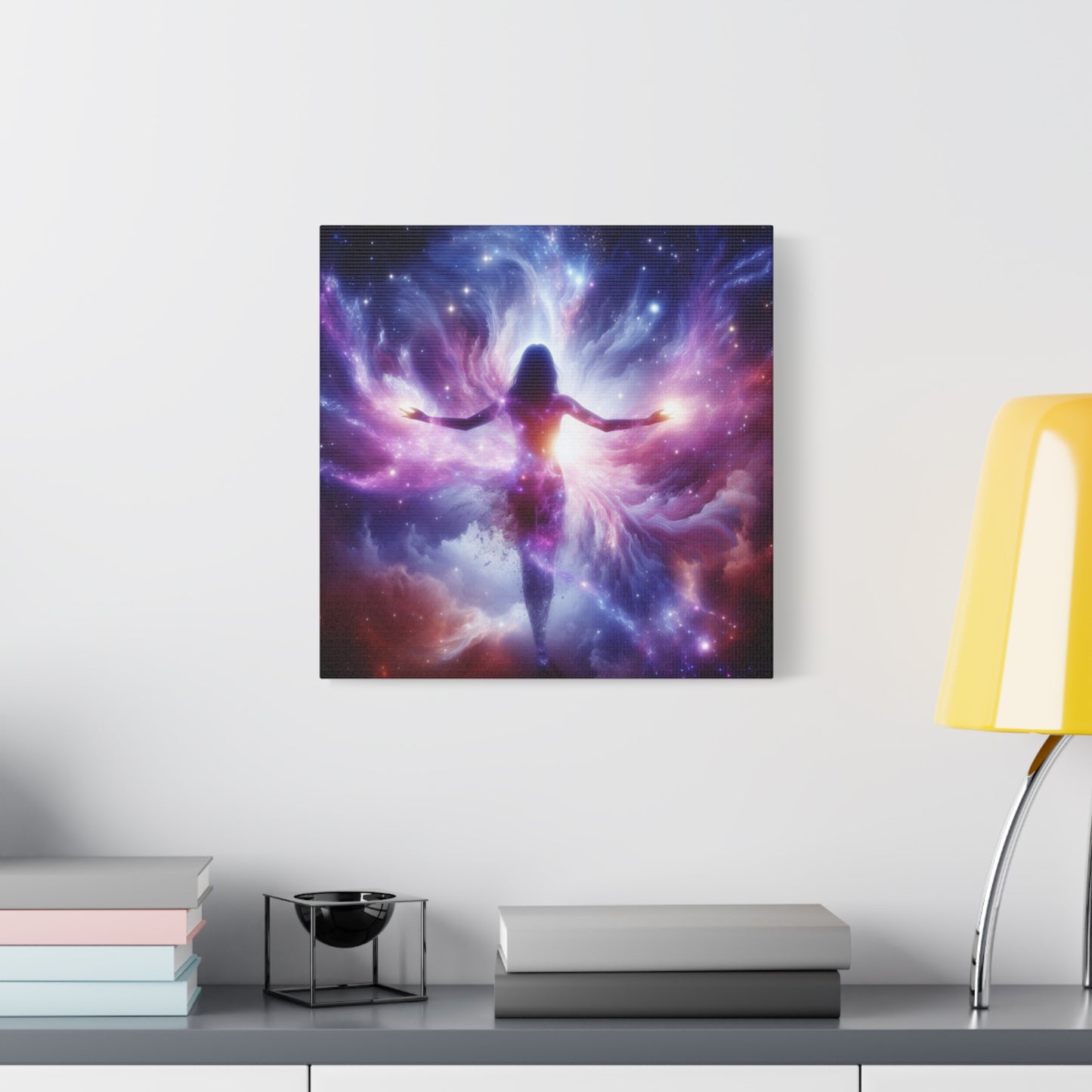 Cosmic Awakening Canvas – Mystical Galaxy Art Wall Decor - Back To Stylish