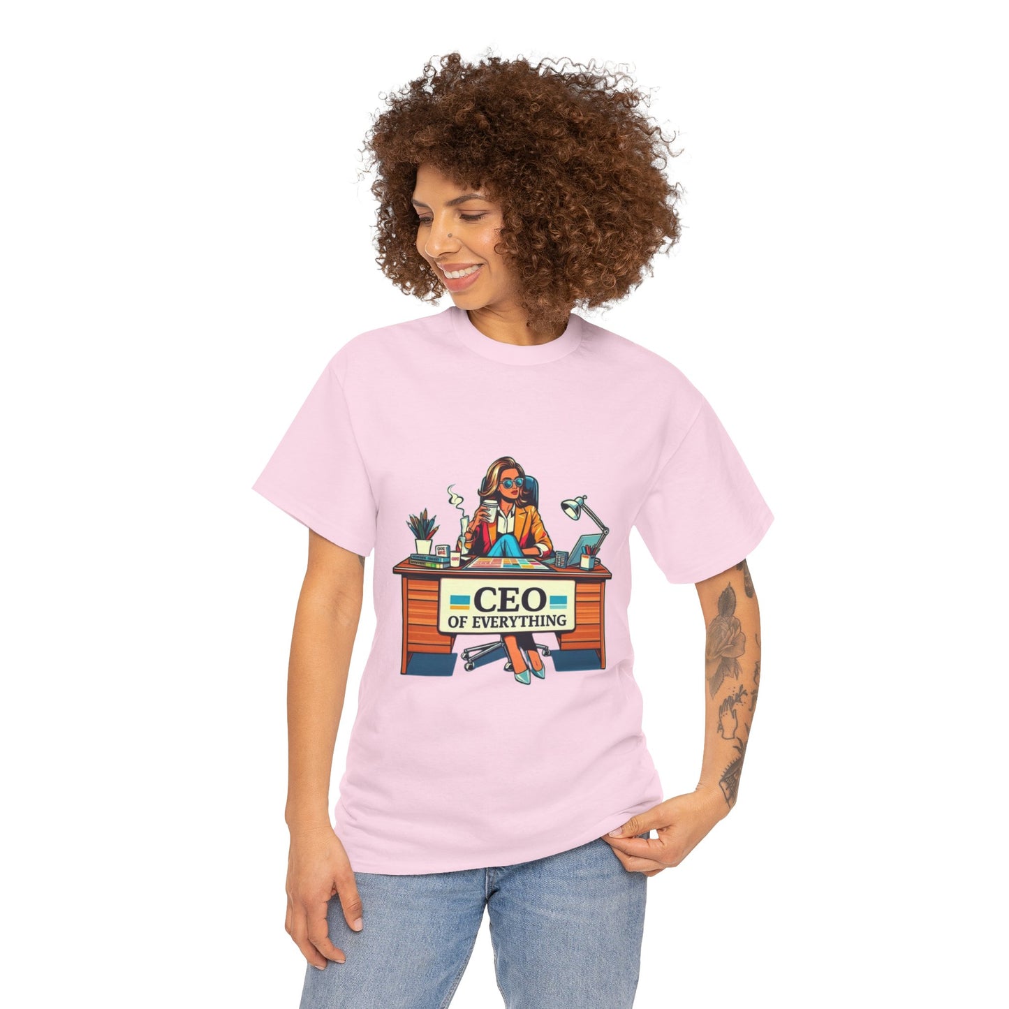 CEO of Everything T-Shirt – Funny Boss Babe Unisex Tee