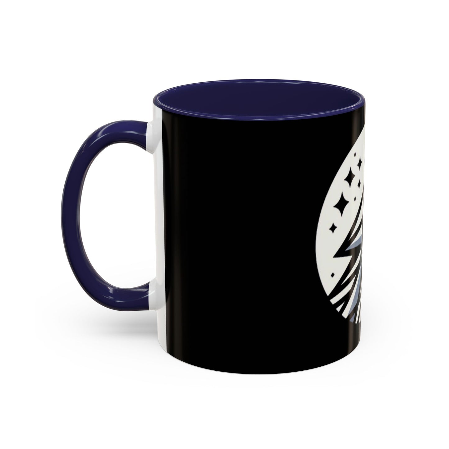 Geometric Howling Wolf Coffee Mug – Wild Spirit Moonlit Design - Back To Stylish