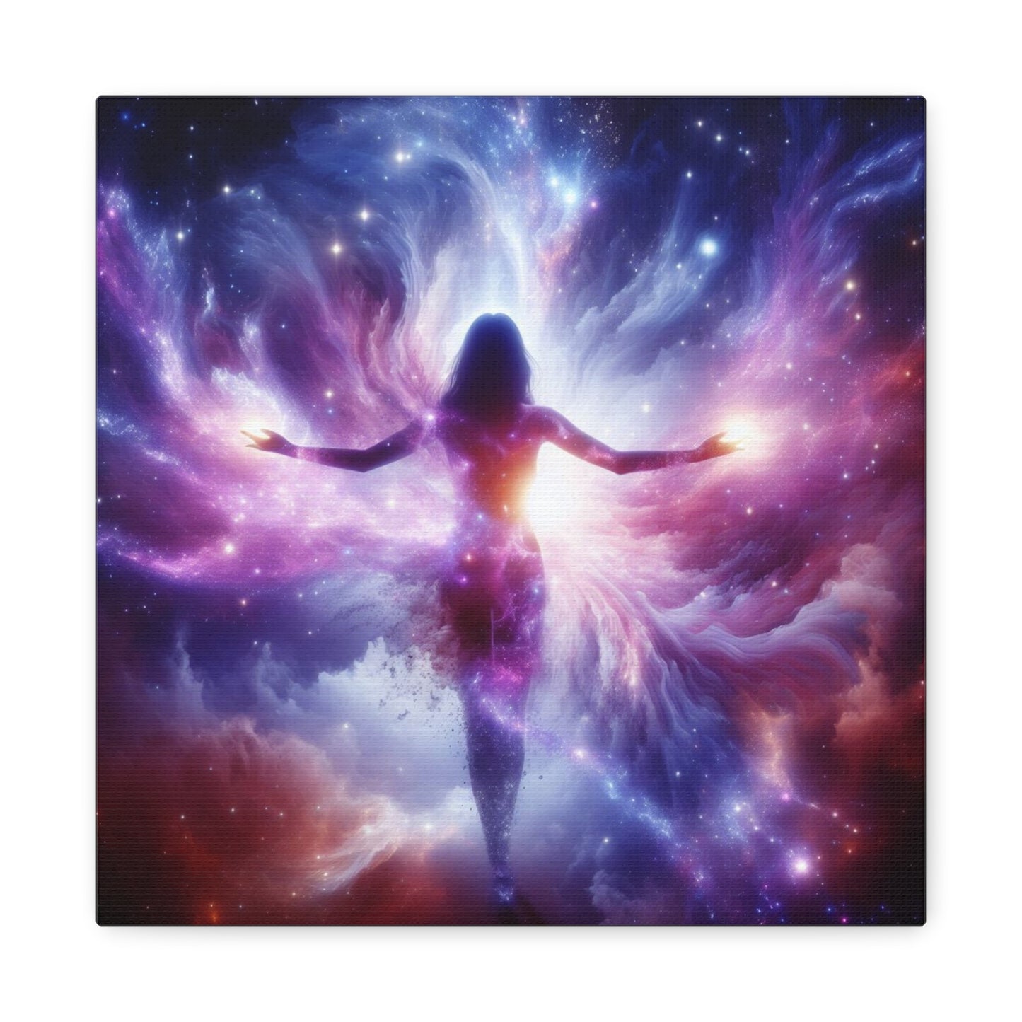 Cosmic Awakening Canvas – Mystical Galaxy Art Wall Decor - Back To Stylish