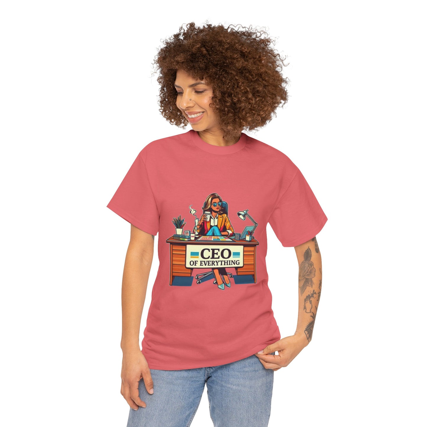 CEO of Everything T-Shirt – Funny Boss Babe Unisex Tee