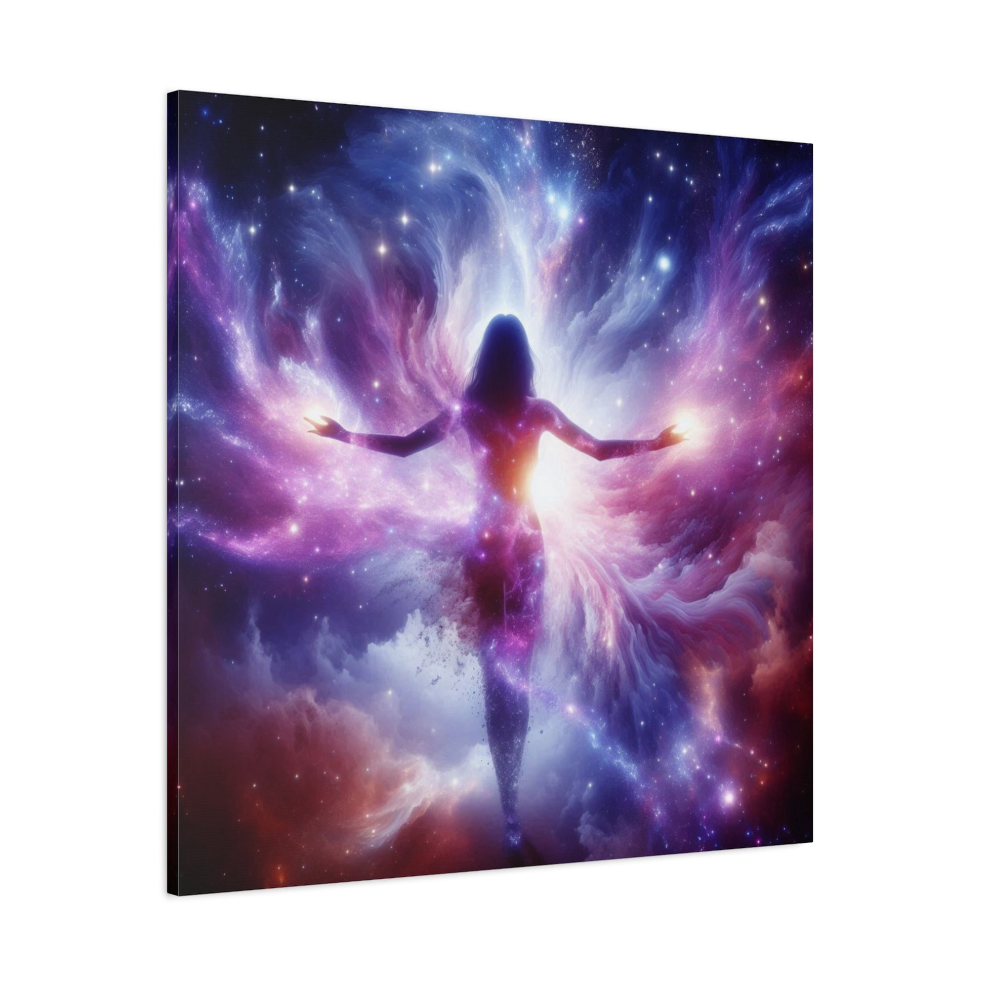 Cosmic Awakening Canvas – Mystical Galaxy Art Wall Decor - Back To Stylish