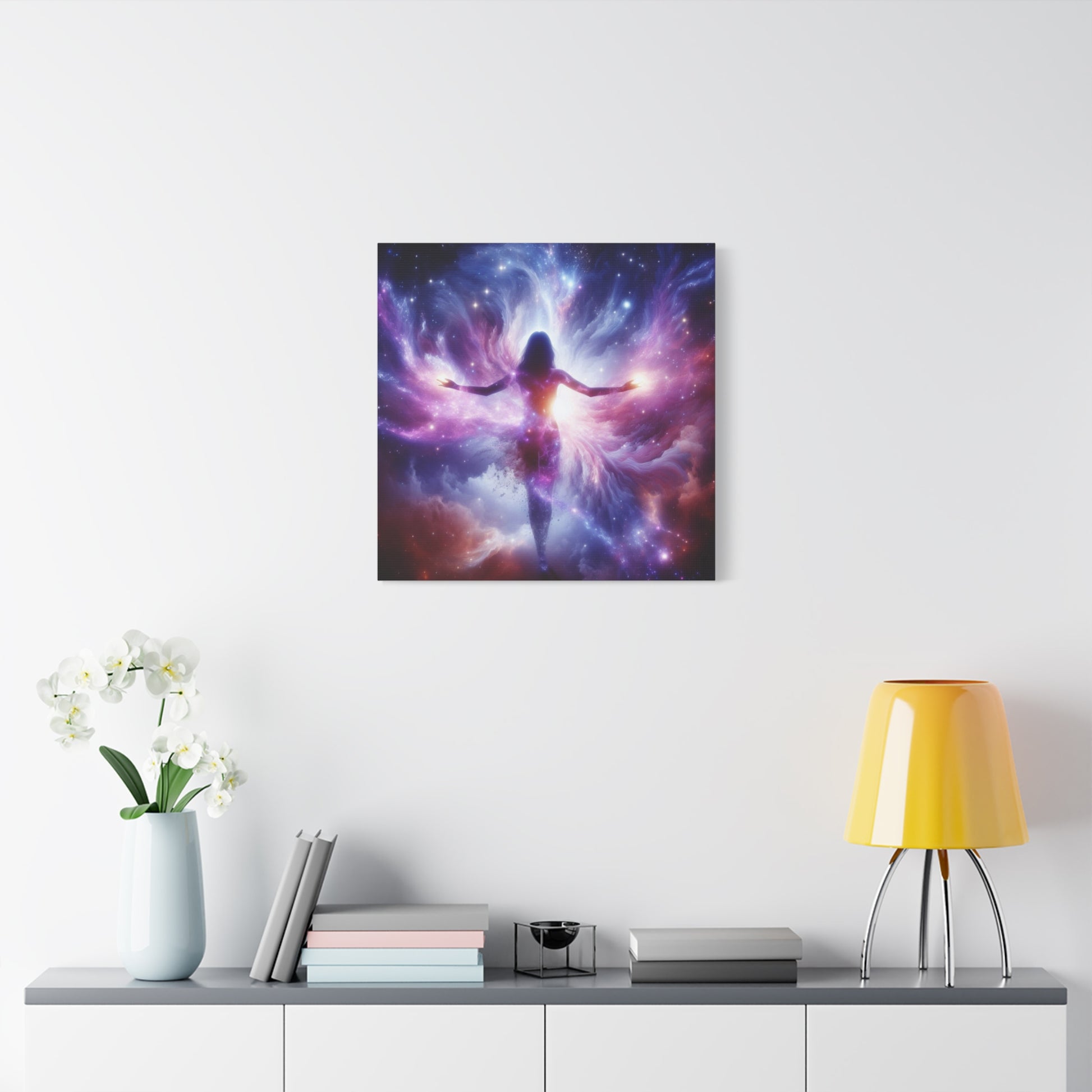 Cosmic Awakening Canvas – Mystical Galaxy Art Wall Decor - Back To Stylish