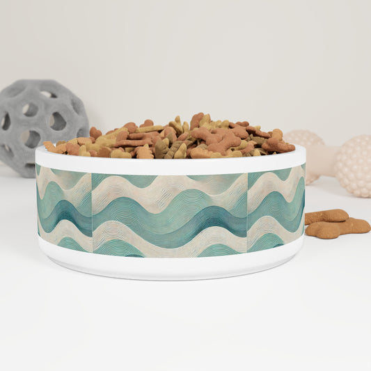 Pet Bowl - Mindful Waves - GSC Trade Store