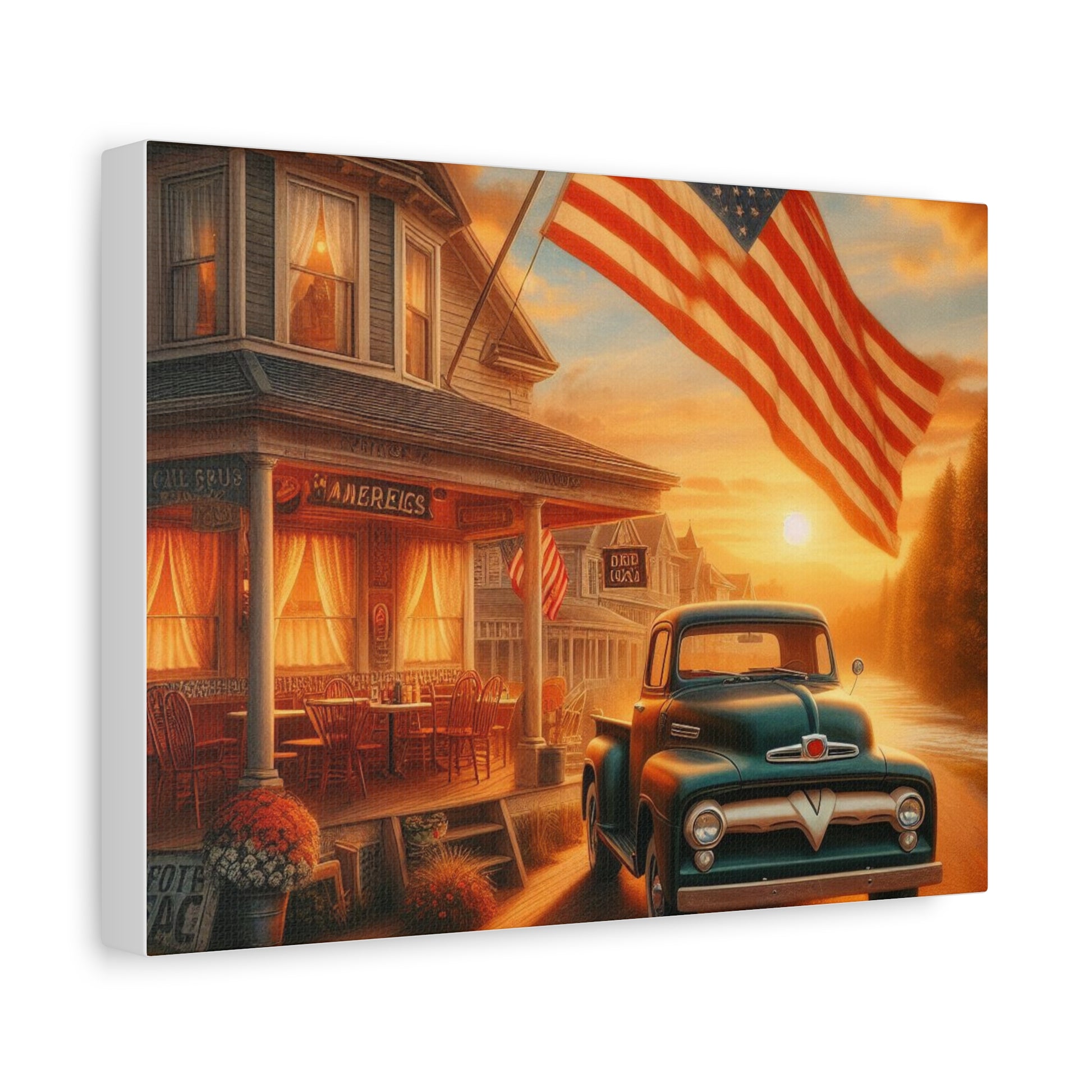 Timeless America Canvas – Classic & Patriotic Wall Art - Back To Stylish