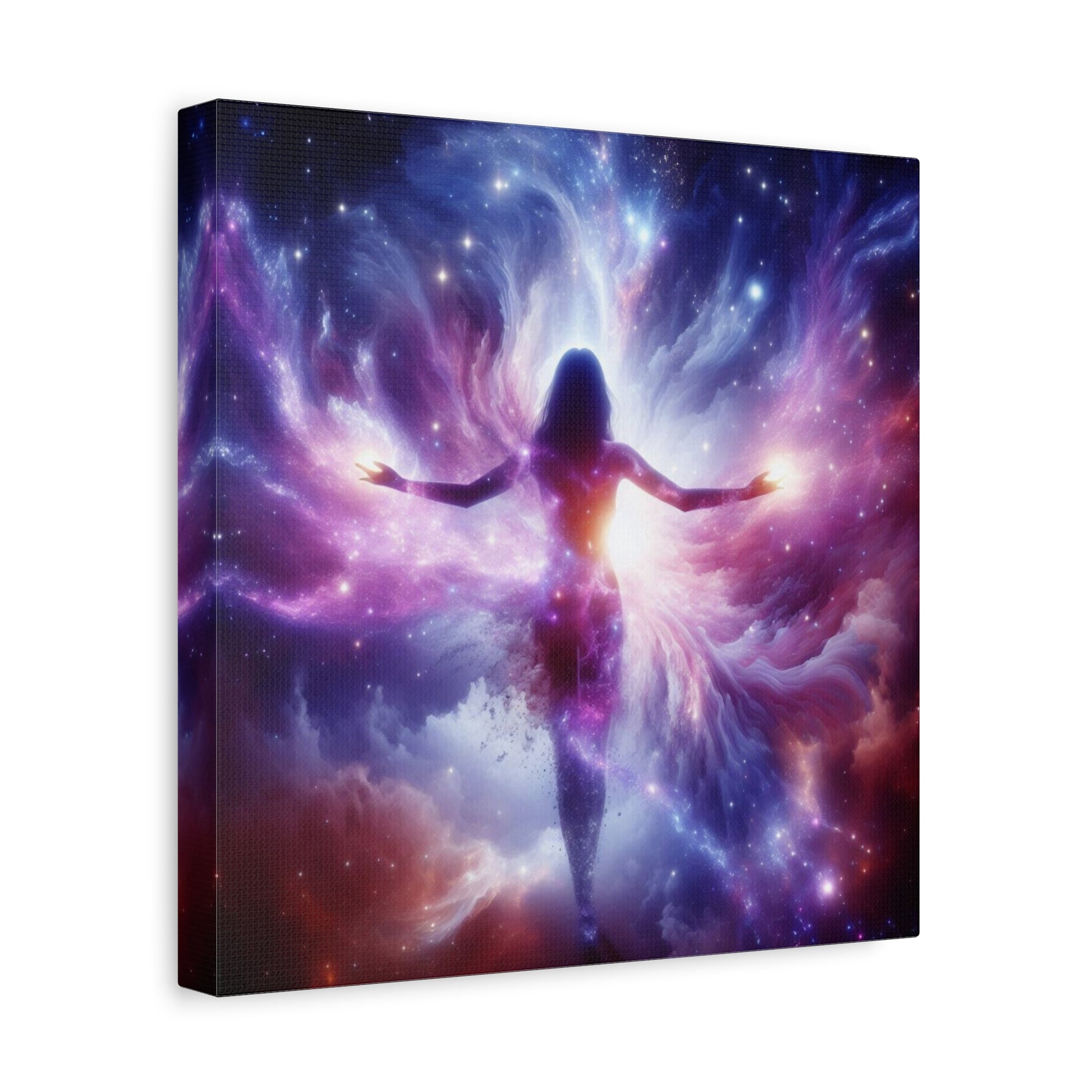 Cosmic Awakening Canvas – Mystical Galaxy Art Wall Decor - Back To Stylish