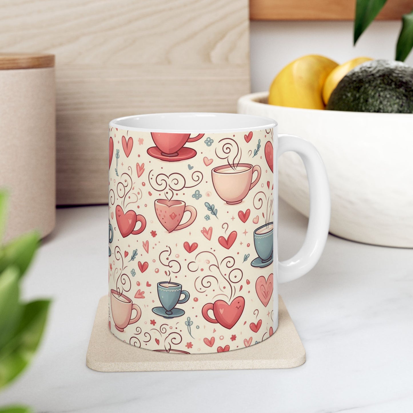 Classic Ceramic Mug – Everyday 11oz / 15oz Coffee Cup - Back To Stylish