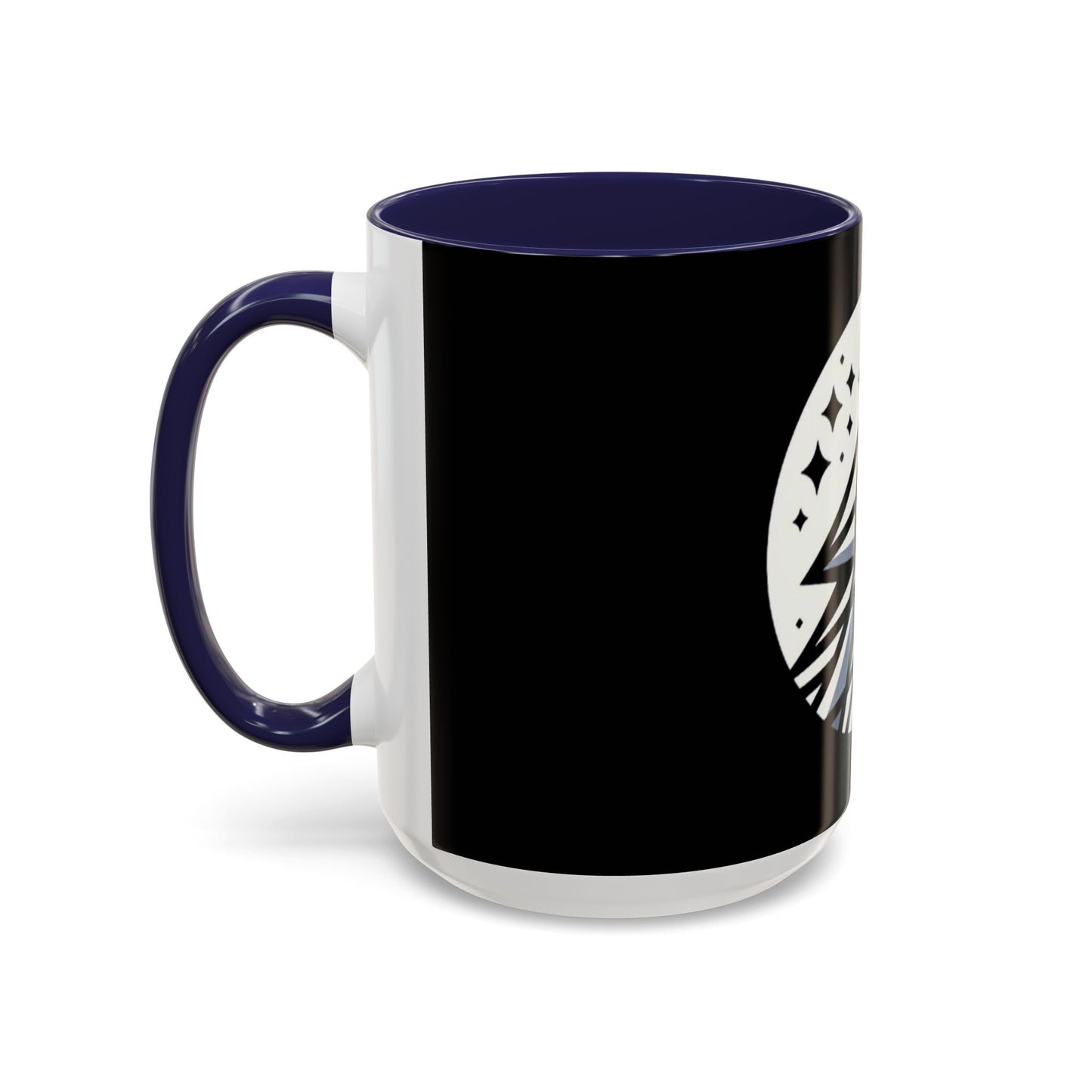 Geometric Howling Wolf Coffee Mug – Wild Spirit Moonlit Design - Back To Stylish