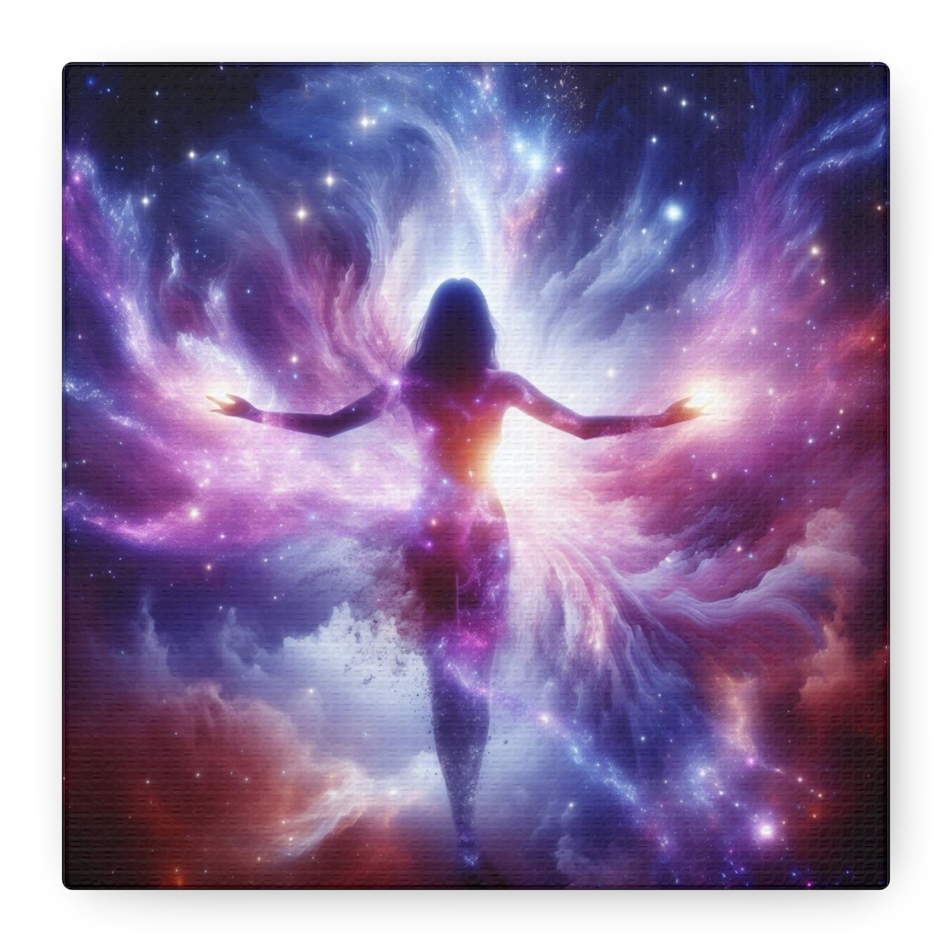 Cosmic Awakening Canvas – Mystical Galaxy Art Wall Decor - Back To Stylish