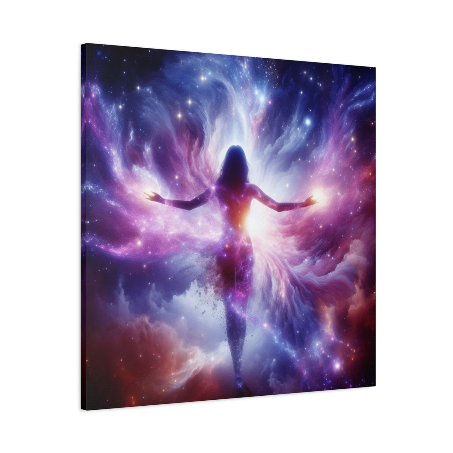 Cosmic Awakening Canvas – Mystical Galaxy Art Wall Decor - Back To Stylish