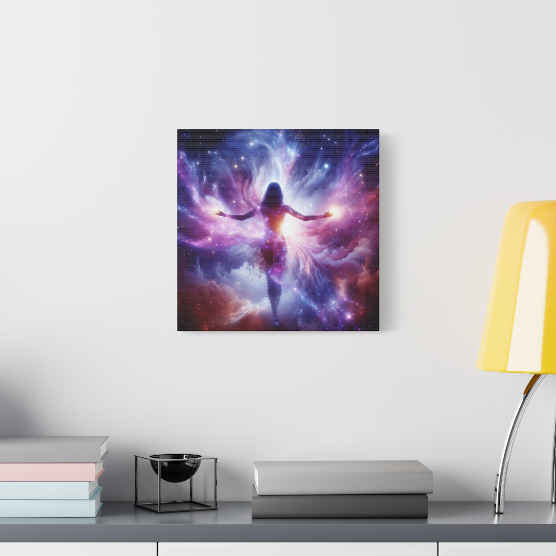 Cosmic Awakening Canvas – Mystical Galaxy Art Wall Decor - Back To Stylish