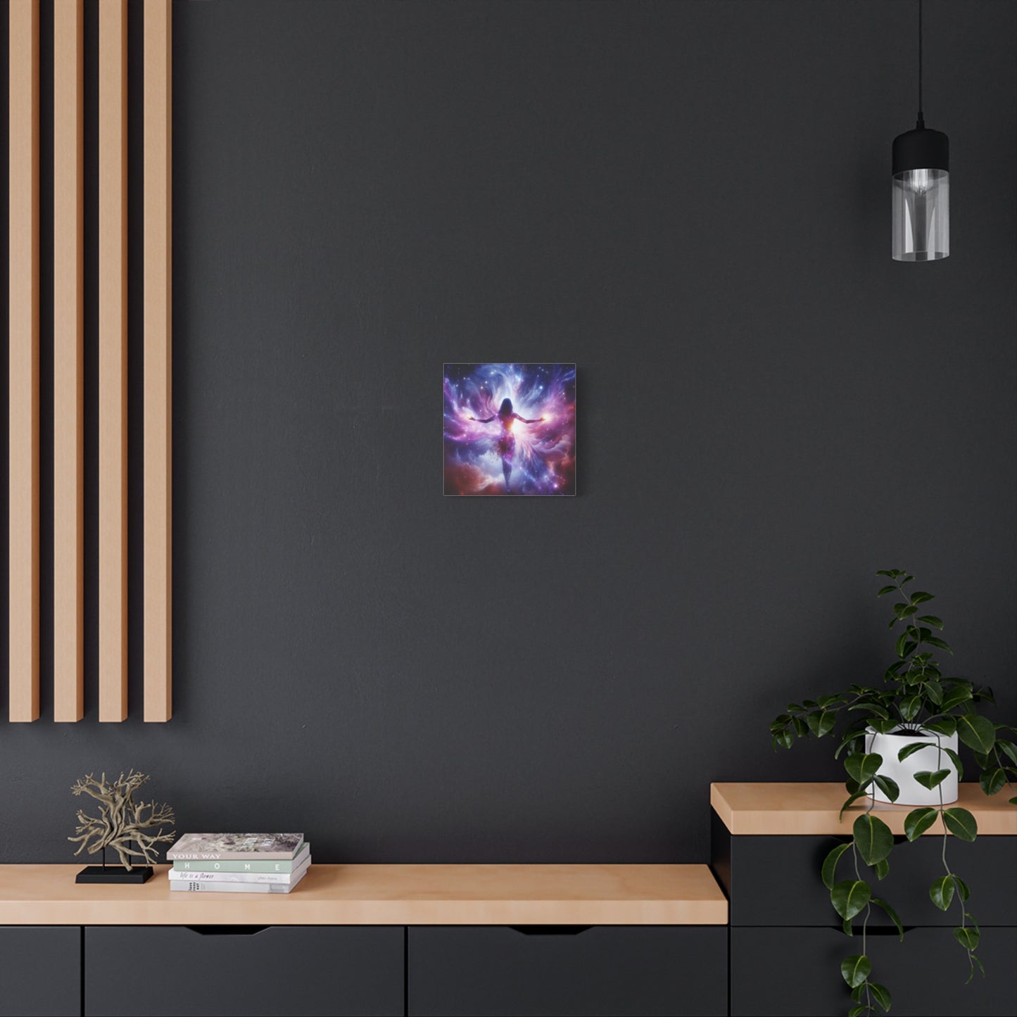 Cosmic Awakening Canvas – Mystical Galaxy Art Wall Decor - Back To Stylish