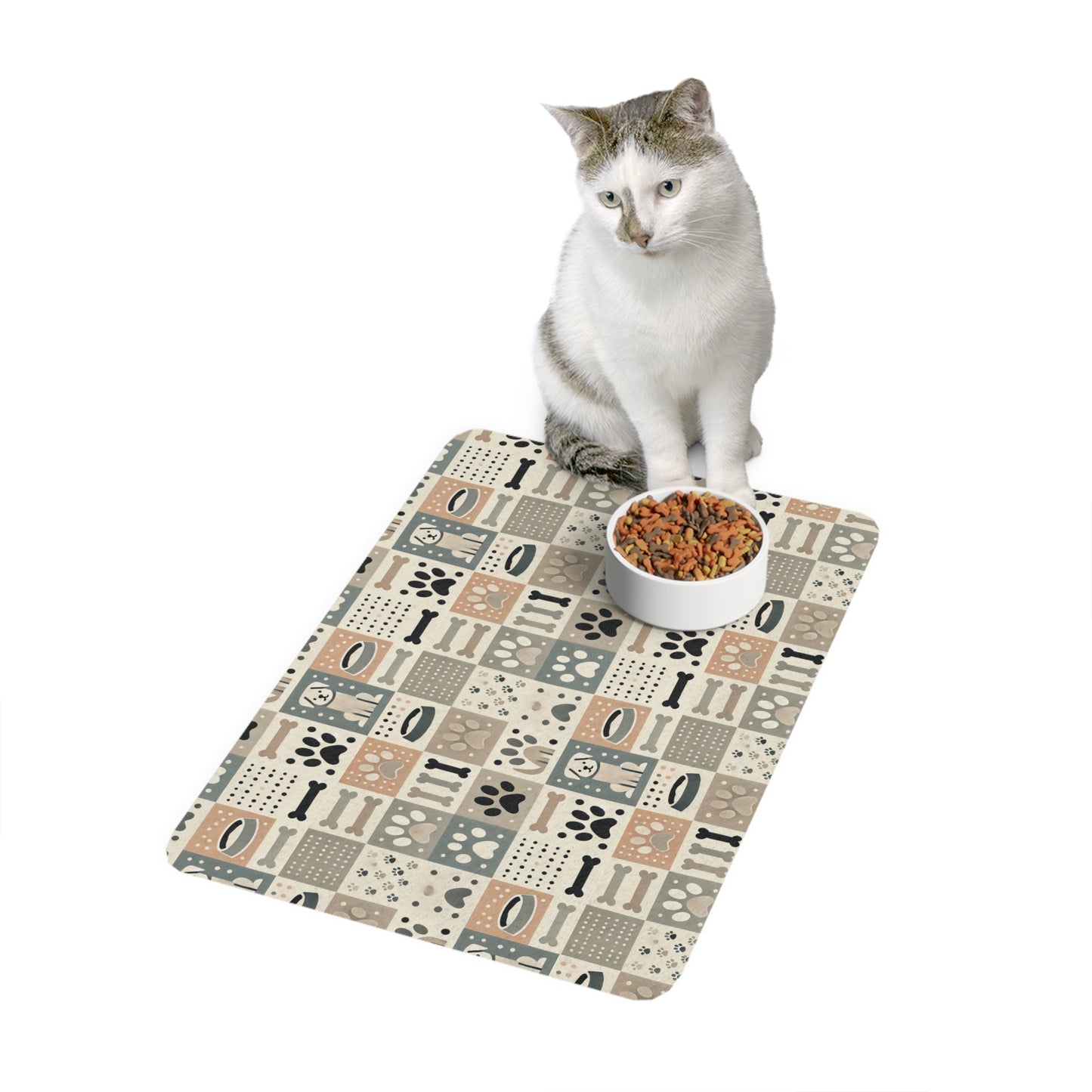 Pet Food Mat (12x18) - P&P - Back To Stylish